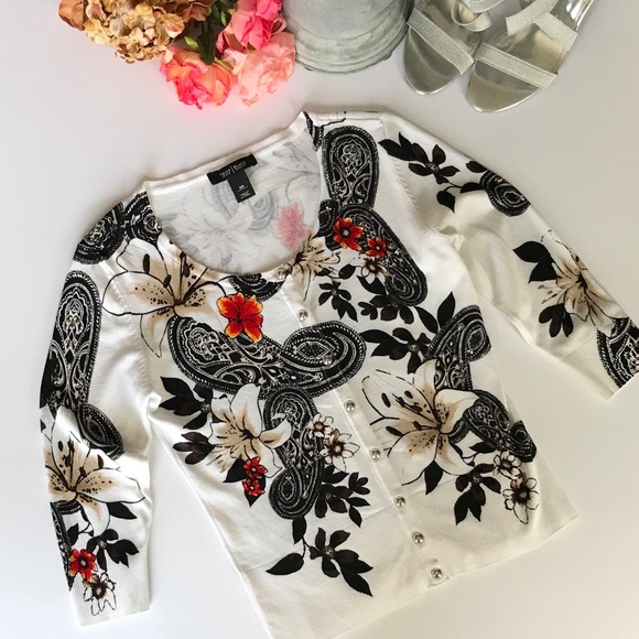 WHBM Cardigan EUC Size XS - Picture 4 of 16